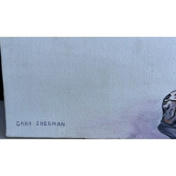 Coca-Cola Trade-mark by Gary Sherman White Canvas Wall Hang Print Size 16"x20” - Picture 4 of 9